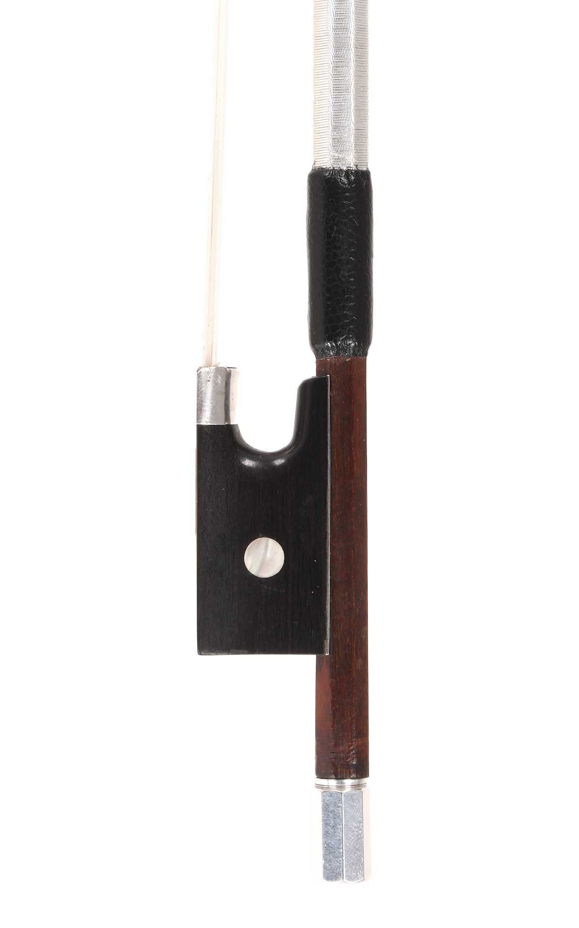 François Lotte: French violin bow around 1940 (silver)