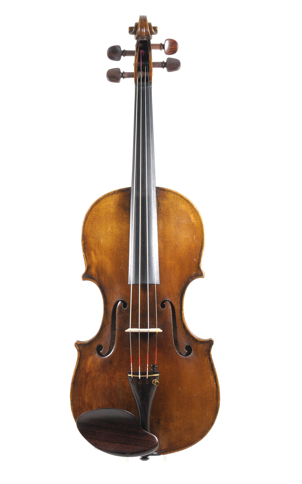 H. C. Stümpel, violin Facon Joseph Joachim, 1882 - top