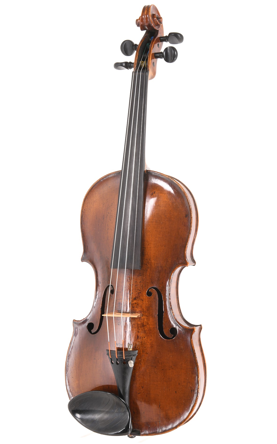 Intéressant violon de maître du Vogtland/Saxe, vers 1800