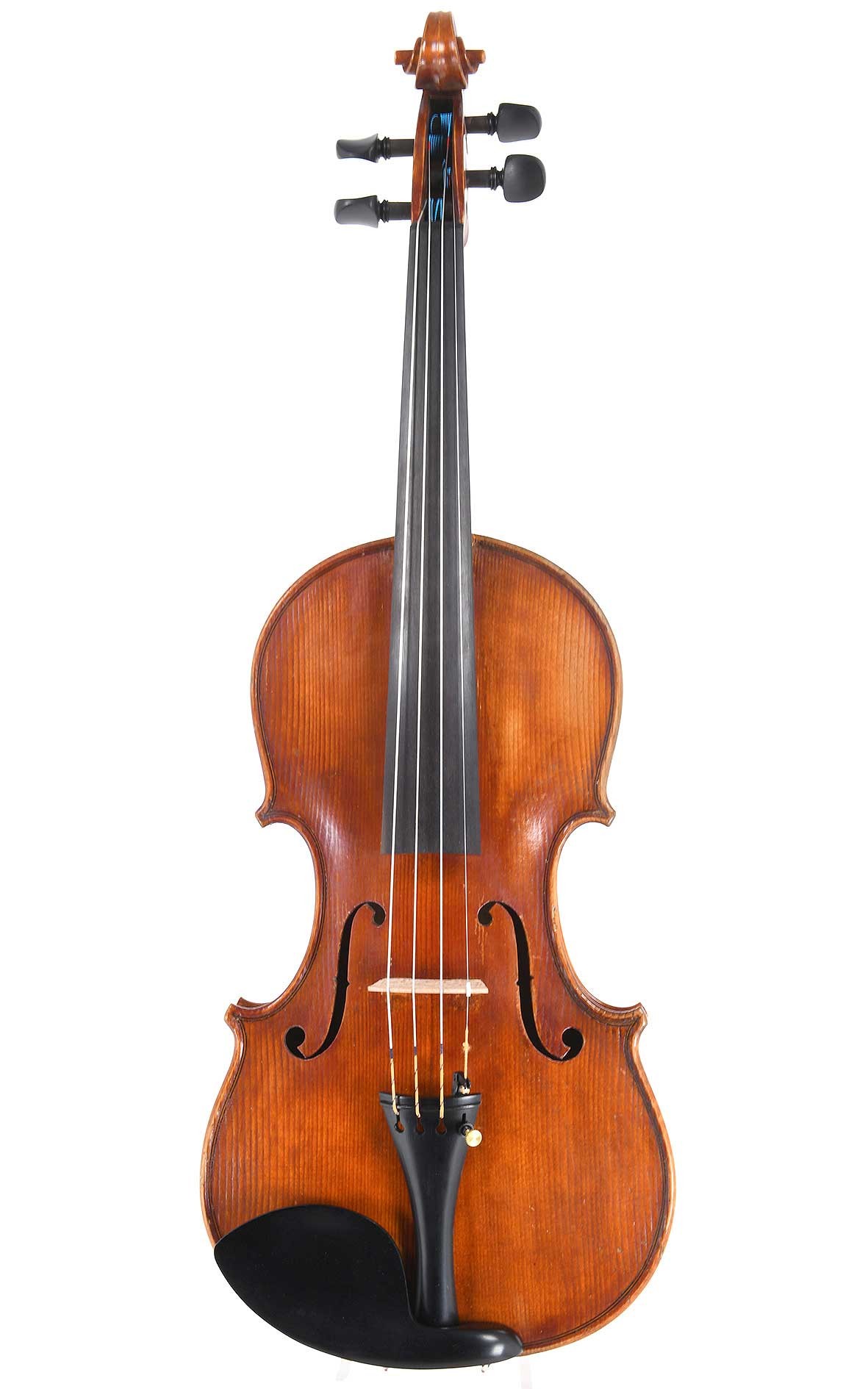 French-Italian violin with signature, Collegno (Torino)